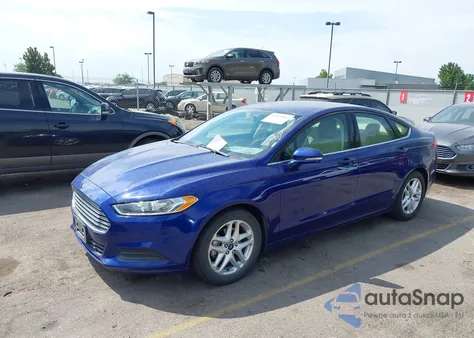 2016 Ford Fusion Se из США, поврежденный, VIN 3FA6P0H70GR227597